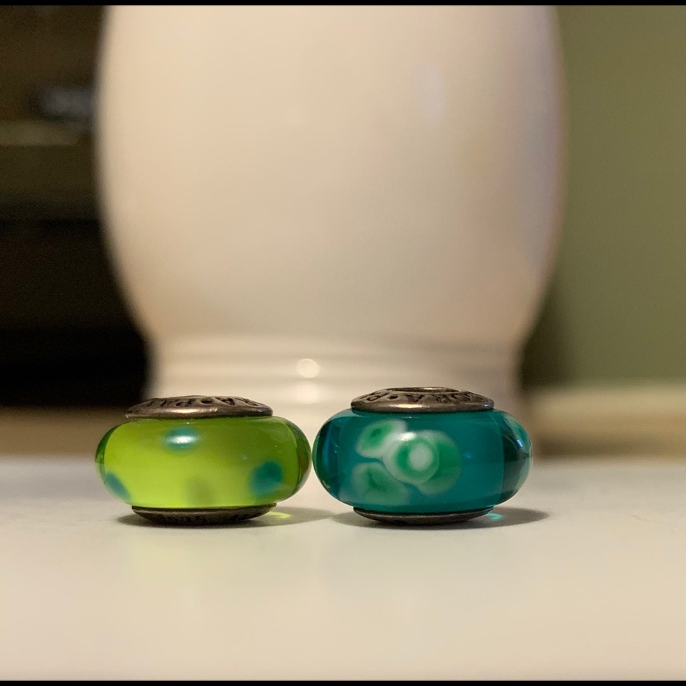 Two Pandora Charms
